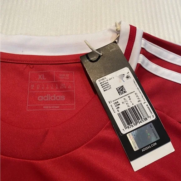 Adidas Manchester United 2024/25 Home Soccer Football Long Sleeve Jersey - Picture 11 of 11